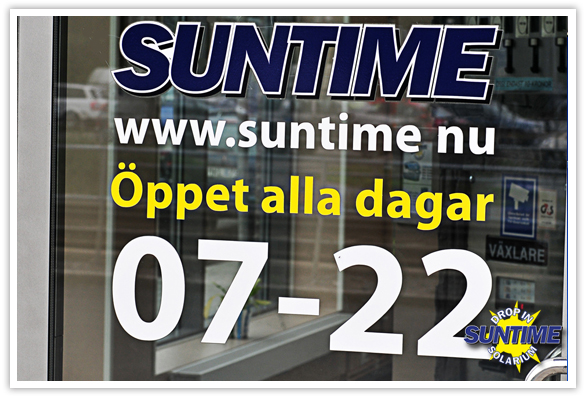 Suntime - Drop in solarium mellan rsta och Liljeholmen/Hgersten. Vi finns i Liljeholmskajen (rstadal). Stockholm